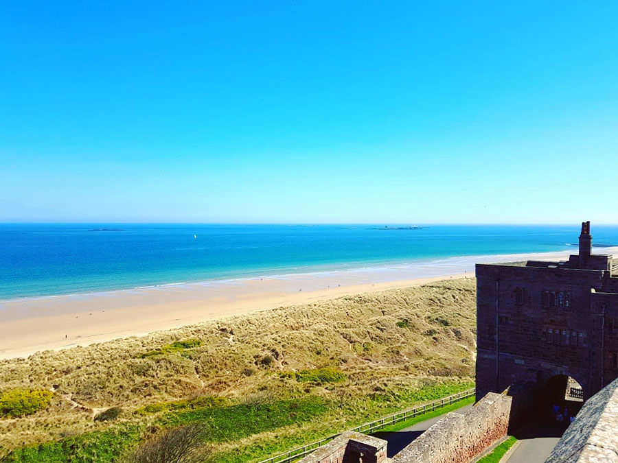Bamburgh Beach Bamburgh Beach