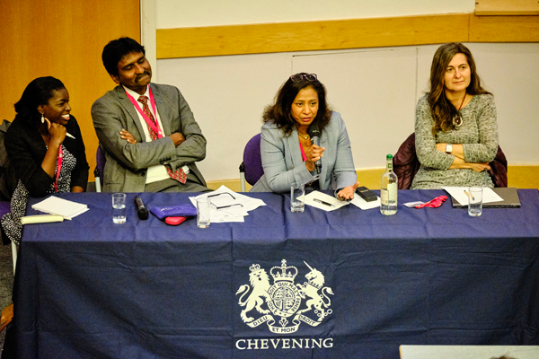 The panel